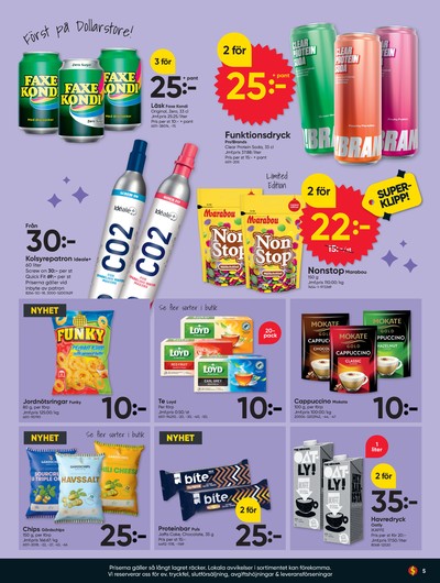 Dollarstore reklamblad i vecka 9 sida 5
