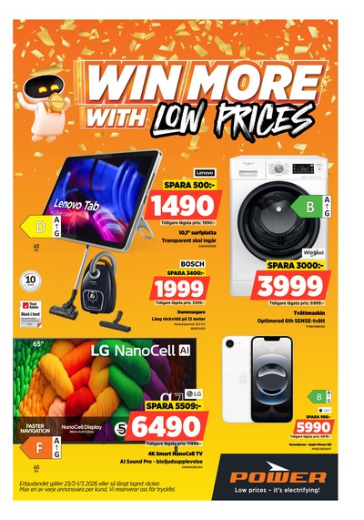 Power reklamblad i vecka 9 sida 1