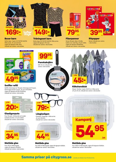 City Gross reklamblad i vecka 9 sida 12