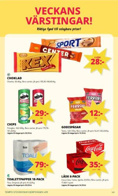 Tempo reklamblad i vecka 9 sida 5
