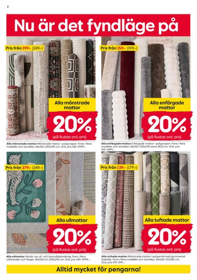 Rusta reklamblad i vecka 9 sida 2