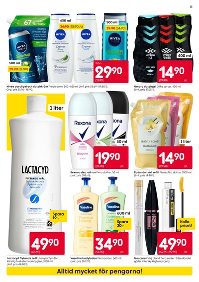 Rusta reklamblad i vecka 9 sida 13