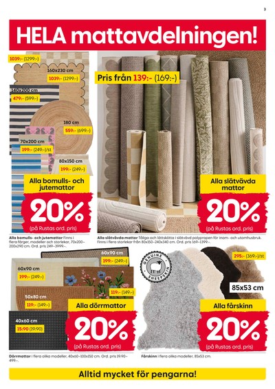 Rusta reklamblad i vecka 9 sida 3