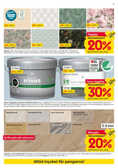 Rusta reklamblad i vecka 9 sida 5