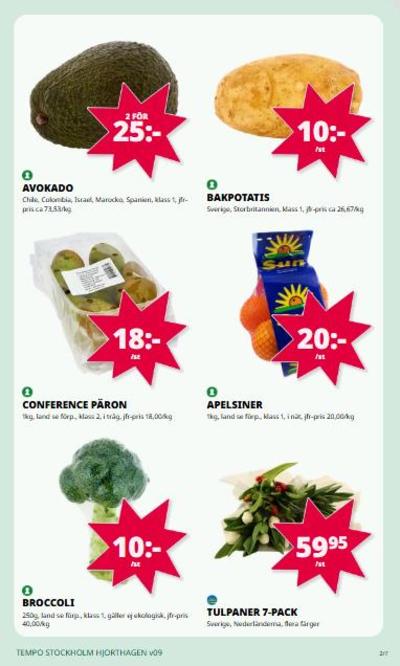 Tempo reklamblad i vecka 9 sida 2